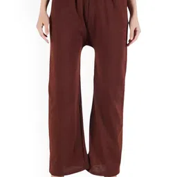 MIXFIT Women Regular Fit Mid-Rise Flat-Front Regular Trousers-image-44