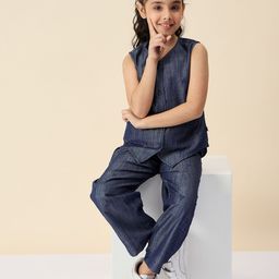 Stylo Bug Girls Top with Palazzos-picture-4