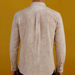 EARNSHAW Men Slim Fit Printed Casual Shirt image 3