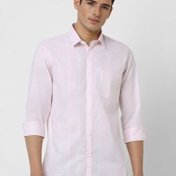 Peter England Casuals Men Slim Fit Opaque Casual Shirt-picture-20