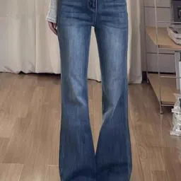 StyleCast Women Flared Mid-Rise Light Fade Jeans-picture-13