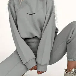 Mast & Harbour High Neck T-Shirt With Jogger Co-Ords image 2