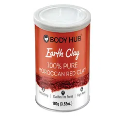 Bodyhub Earth Clay 100% Pure Moroccan Red Clay - 100 g-picture-40
