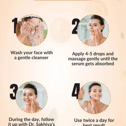 DR. SAKHIYA'S 20% Vitamin C Face Serum - 50 ml image 2