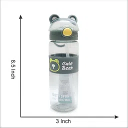 PROKART Grey & White Single Plastic Solid Water Bottle image 2