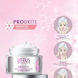 Lotus Herbals Probrite Set Of 2 Illuminating Radiance Night Cream - 50g Each image 5