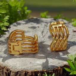 SHREE KRISHNA SHOPPING Gold-Plated Brass Earrings-picture-29
