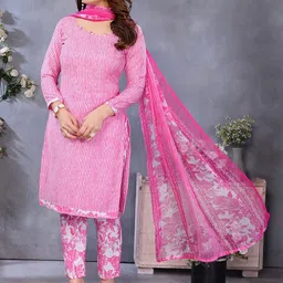 Moda Rapido Printed Unstitched Dress Material image 5