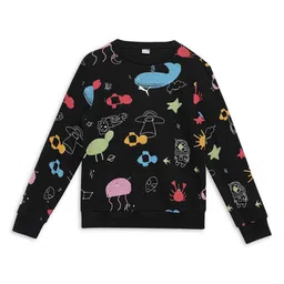 Puma Classics Kids Printed Cotton Sweatshirt-picture-37