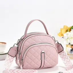StyleCast Stylish Geometric Printed Crossbody Sling Bag With Detachable Sling Strap-image-34