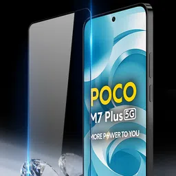 XTRENGTH Tempered Glass Guard for Redmi 15 5G, POCO M7 Plus 5G, Premium Military Grade Gorilla Screen Guard, with Easy Installation Kit image 3