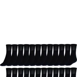 MUKHAKSH Black Cotton Socks-picture-49