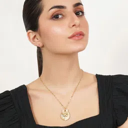 JEWILLEY Gold-Plated Pendant With Chain image 2