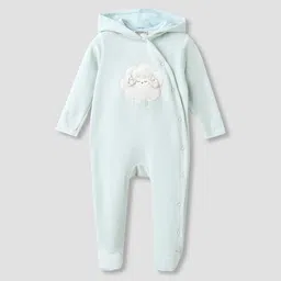 Juniors by Babyshop Girls Embroidered Sleepsuit-image-9