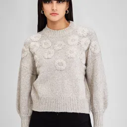 SPYKAR Women Floral Pullover-image-0