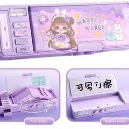 zoniex Magic World Magnetic Geometry Box with Password Lock for Kids Durable and Secure Geometry Box image 4