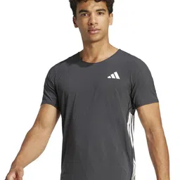 ADIDAS Adizero Brand Logo Detail Slim Fit T-Shirt-picture-39