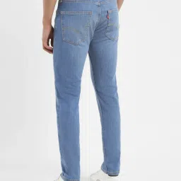 levi's Men's 512 Blue Slim Tapered Fit Mid Rise Jeans image 3