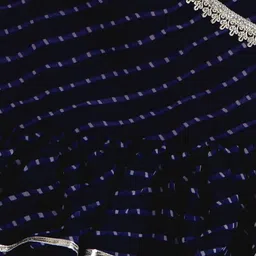 The Magic Wand Girls Striped A-Line Kurti with Palazzo image 4