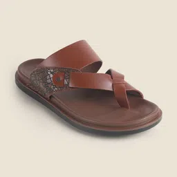Metro Men Leather Comfort Sandals-image-83