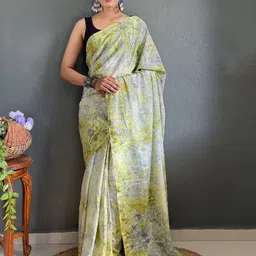 V3 FASHION STUDIO Pure Chiffon Ready to Wear Saree-picture-42