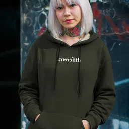 TOGS & TERRE Women Fleece Printed Long Sleeves Hooded Sweatshirt-picture-27