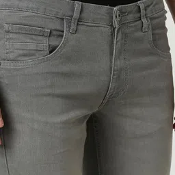 VAN HEUSEN DENIM LABS Men Slim Fit Heavy Fade Mid-Rise Jeans image 4