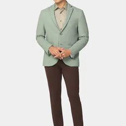 Blackberrys Striped Slim-Fit Single Breasted Blazer image 2