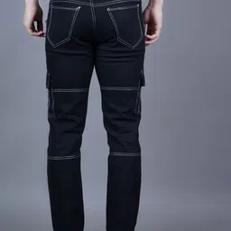 COMFITS Men Classic Tapered Fit Mildly Distressed Jeans image 2