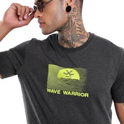 WROGN Men Graphic Printed Round Neck Pure Cotton Slim Fit T-shirt-picture-46