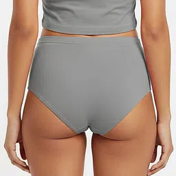 FiveFlag Pack Of 3 Combed Cotton Mid-Rise Hipster Briefs image 2