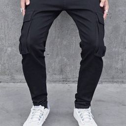 MASTERLY WEFT Men Super Relaxed Fit Slash Knee Stretchable Jeans-picture-33