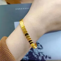 SHARLEEZ Women Gold-Plated Bangle-Style Bracelet-picture-35