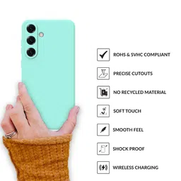 SPRIG Solid Printed Samsung Galaxy S25 5G Back Case Mobile Accessories image 3