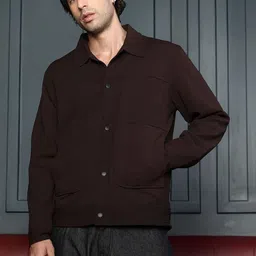 Campus Sutra Men Lightweight Biker Jacket-picture-34