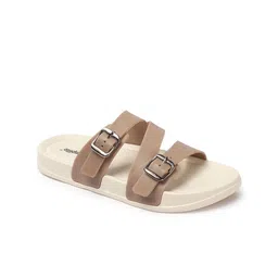 JUMPLITE Women Open Toe Flats image 5