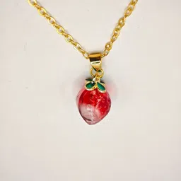 SAPRAA TRENDS Gold-Plated Artificial Stones Studded Quirky Anti Tarnish Pendant-picture-19