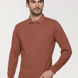 ARRAY Men Polo Collar Pockets T-shirt with Mask image 1