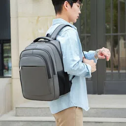 StyleCast Men Solid Medium Backpack image 2
