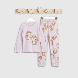 Juniors by Babyshop Girls Printed T-shirt with Pyjamas-picture-20