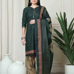 Roly Poly Women Floral Printed Regular Kurti with Salwar & With Dupatta-image-27