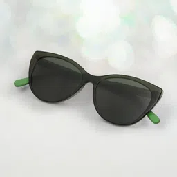 Ted Smith Unisex Cateye Sunglasses with Polarised and UV Protected Lens image 1