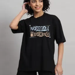 HESHA Women Typography Printed T-shirt-image-90
