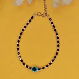 NVR Silver-Plated Artificial Beads Anklet-image-85
