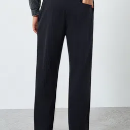 Styli Men Typography Printed Relaxed Fit Cotton Track Pants image 2