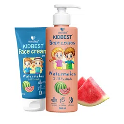 HealthBest Kids Set Of 2 Kidbest Face Cream 50 ml With Body Lotion 500 ml-picture-31
