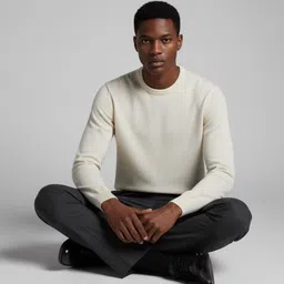 DELAN Men Woollen Pullover Sweaters image 3