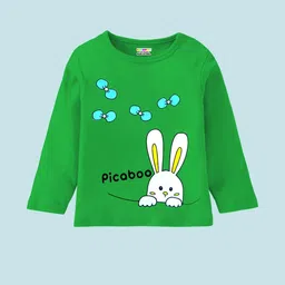 KUCHIPOO Girls 5 Printed T-shirt image 2