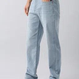 AD By Arvind Men Relaxed Fit Heavy Fade Jeans image 5