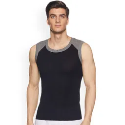 Sporto by Macho Men Pack Of 4 Cotton Colourblocked Gym Vest image 4